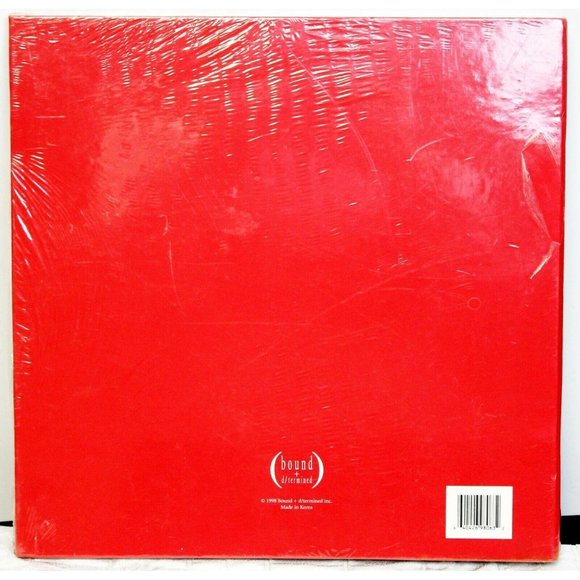 New Vtg 1998 Holiday Remembrances Scrapbook Photo Album 12" Bound & d/termined - Picture 3 of 8